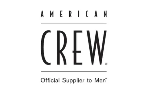 Logo de American Crew, partenaire de mon-coiffeur.fr